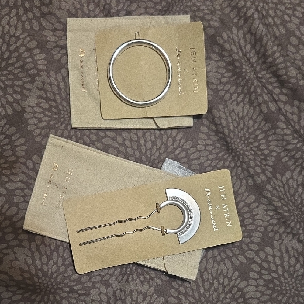 Jen Atkin Silver Hair Accessories Set